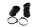 Juego de abrazaderas para conductos de aire del colector de admisión Honda CB 1000 F Big One SC30 93-96