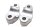 Kit de elevadores de manillar con tornillos en la parte superior Suzuki DL 650 V-Strom WVB1 04-06