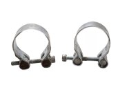 Abrazaderas de escape, montaje del colector, abrazadera doble Honda VFR 800 FI RC46 98-01