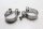 Abrazaderas de escape, montaje del colector, abrazadera doble Honda VFR 800 FI RC46 98-01