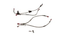 Steel braided brake line set of fasteners Honda CB 1000 F...