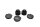 Couvercles de té de fourche, capuchons anti-poussière, embouts BMW K 1300 R K43 0518 09-15