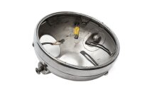 Headlight housing, lamp pot, chrome, front Honda CB 1000...