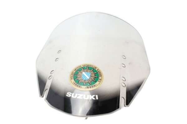 Vindruta, klartonad, perforerad, polisliknande vindruta Suzuki DL 650 V-Strom WVB1 04-06