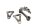 Liaisons de jambe de force, tirants et os complets avec BMW K 1300 R K43 0518 09-15