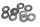 Jeu de vis, couvercle de vilebrequin, jeu de joints BMW K 1200 S K40 K12S 0581 05-08