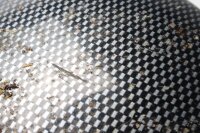 Venstre bakspejl, rundt, kulfiberlook, spejlarm Honda CB 1000 F Big One SC30 93-96
