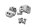 Kit de montaje para elevador de manillar (parte inferior) Suzuki DL 650 V-Strom WVB1 04-06