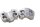 Kit de montaje para elevador de manillar (parte inferior) Suzuki DL 650 V-Strom WVB1 04-06