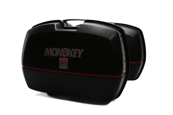 Seitenkoffer Koffersatz Monokey E45 Koffer hinten Honda VFR 800 FI RC46 98-01
