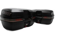 Seitenkoffer Koffersatz Monokey E45 Koffer hinten Honda VFR 800 FI RC46 98-01