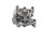 Support de cache-culbuteurs, culasse gauche BMW R 1200 GS K25 0307 R12 04-07