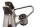 Bevestigingsbeugel voor passagiersvoetsteun, rechtsachter, MBG-R Honda VFR 800 FI RC46 98-01