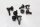 Windshield bracket, front fairing bracket Suzuki DL 650 V-Strom WVB1 04-06