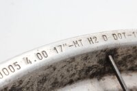 Bakre ekerfälg 4,00x17 tums navfäste BMW R 1100 GS 259 0409 93-99