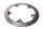 Disque de frein avant droit percé 4,9 mm 18,00585 BMW K 1300 R K43 0518 09-15