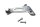 Fußrastenhalter hinten links Sozius Honda CB 1000 F Big One SC30 93-96