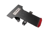 Adjustable license plate holder with reflector Honda CB...
