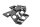 Set di tamponi in gomma per portapacchi, supporto per borse laterali BMW R 1200 GS K25 0307 R12 04-07