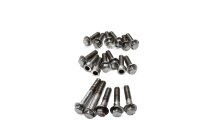 Set of hexagon screws, chrome Honda CB 1000 F Big One...