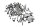 Screw set for mounting the trim and frame BMW R 1200 GS K25 0307 R12 04-07