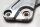 Fodstøttebeslag forreste venstre (fører) Honda CB 1000 F Big One SC30 93-96