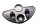 Puente superior de la horquilla, soporte del manillar fresado por CNC AC BMW K 1300 R K43 0518 09-15