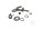 ensemble de ressorts et de bagues de retenue pour le levier de bras dembrayage Suzuki DL 650 V-Strom WVB1 04-06