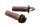 Poignées chauffantes, poignée de guidon avec perforations satinées, avant gauche BMW K 1300 R K43 0518 09-15