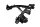 Support en bois de cerf, cadre droit, masque de lampe BMW K 1300 R K43 0518 09-15