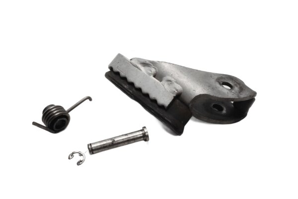 Voetsteun rechtsvoor, voetsteunbevestiging, getande plaat BMW R 1200 GS K25 0307 R12 04-07