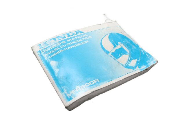 Manuel du conducteur, manuel dutilisation, guide dutilisation Honda VFR 800 FI RC46 98-01