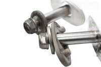 Verstelbare stuurverhogers van chroom Honda CB 1000 F Big One SC30 93-96
