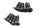 jeu de boulons de disque de frein avant BMW K 1300 R K43 0518 09-15