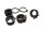Juego de abrazaderas de goma para colector de admisión del carburador Honda VFR 800 FI RC46 98-01