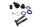 Stuurgewicht schroefring set links rechts BMW R 1200 GS K25 0307 R12 04-07