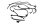 Brake line set hydraulic hose connection Honda VFR 800 FI RC46 98-01