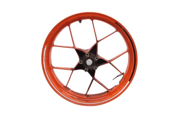 Cerchio ruota anteriore 3.5x17 anteriore arancione KTM 1290 Super Duke R 1290SDR/14 14-16