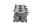Topplocksventilkåpa 16V fyrventilsavgasrör BMW K 1100 LT K589 0526 90-98