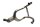 Avgasgrenrör, förljuddämpare BMW R 1200 GS K25 0307 R12 04-07