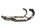 Avgasgrenrör, förljuddämpare BMW R 1200 GS K25 0307 R12 04-07