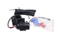 Prise 12 V, prise de charge USB, guidon universel Progress Motorrad Zubehör universell