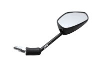 Left rearview mirror, mirror, handlebar controls, left...