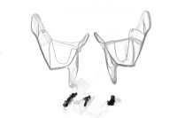 Hand protectors clear, windshield set universal left...