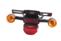 License plate holder, LED taillight, turn signal, reflector Harley Davidson universell