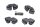 Alternator damper rubbers damping Kawasaki GPz 1100 ZXT10E/E 95-98