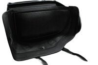 Leather saddlebags with lock and key Harley Davidson universell