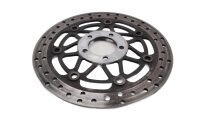 Front right drilled brake disc, 4.5mm thick Kawasaki GPz...