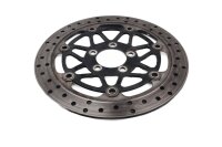 Front right drilled brake disc, 4.5mm thick Kawasaki GPz...