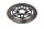 Oikeanpuoleinen reiitetty jarrulevy, paksuus 4,5 mm Kawasaki GPz 1100 ZXT10E/E 95-98